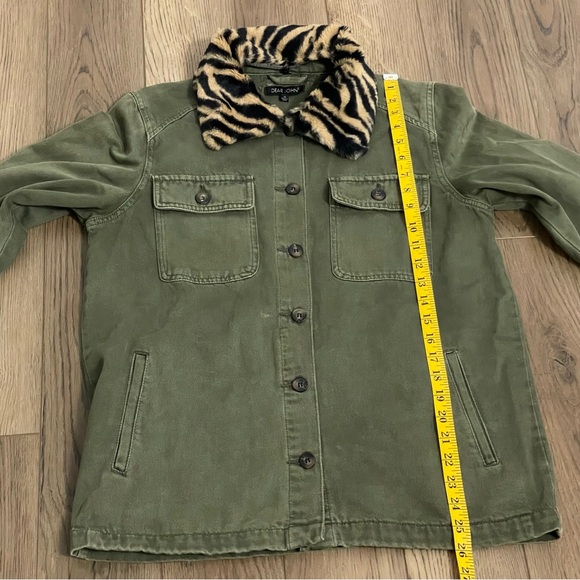 Dear John‎ by Anthropologie Cazimir Utility Jacket Green - Picture 9 of 11